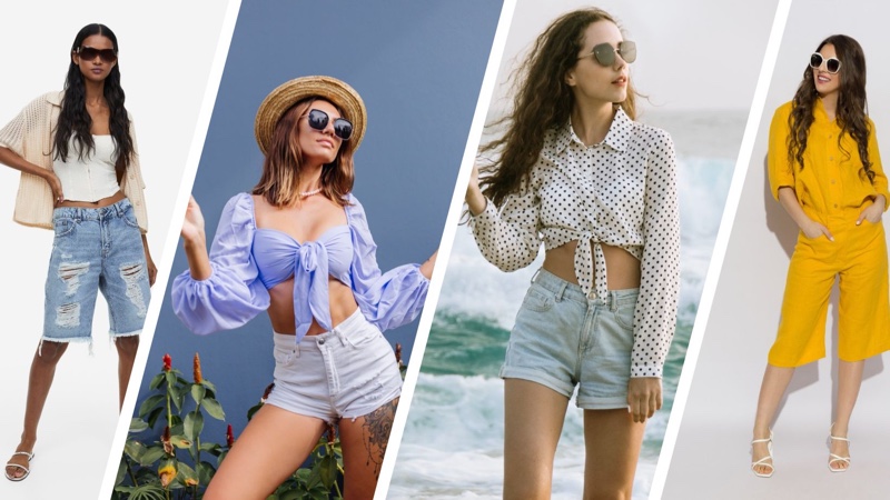 9 Cute & Comfy Summer Denim Shorts Outfit Ideas 
