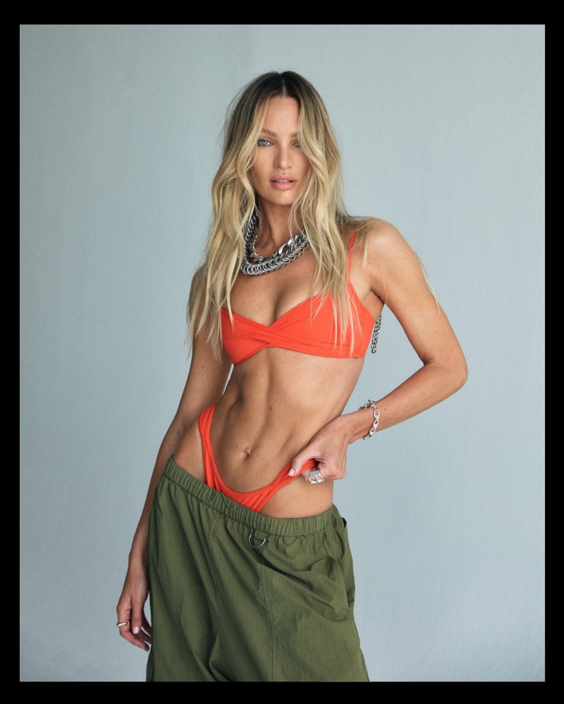 Candice Swanepoel in Tropic of C May 2023: Bold Swimwear