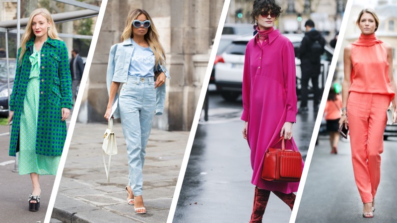 Monochrome Outfits: How to Wear the Colorful Trend