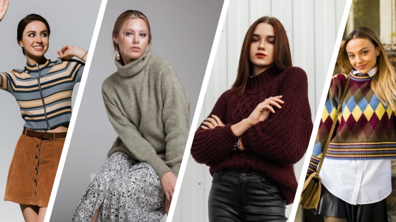 Sweater modell in wool  Stylish sweaters, Style, Fashion