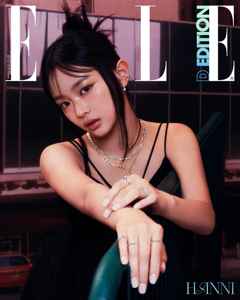 NewJeans' Hanni Wows in Chaumet for ELLE Korea Cover