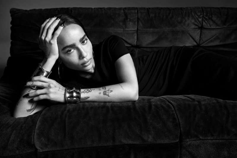 Zoe Kravitz Saint Laurent Fall 2023 Campaign