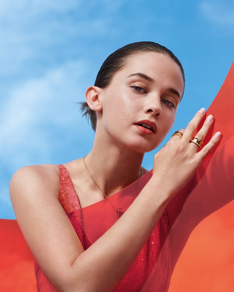 Cailee Spaeny Lights Up Bulgari Omnia Perfume Ads