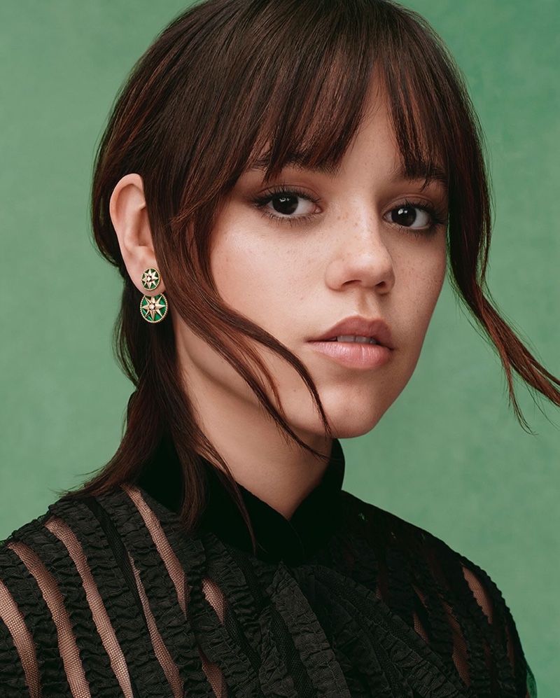 Jenna Ortega Dior Jewelry 2023 Ad Campaign