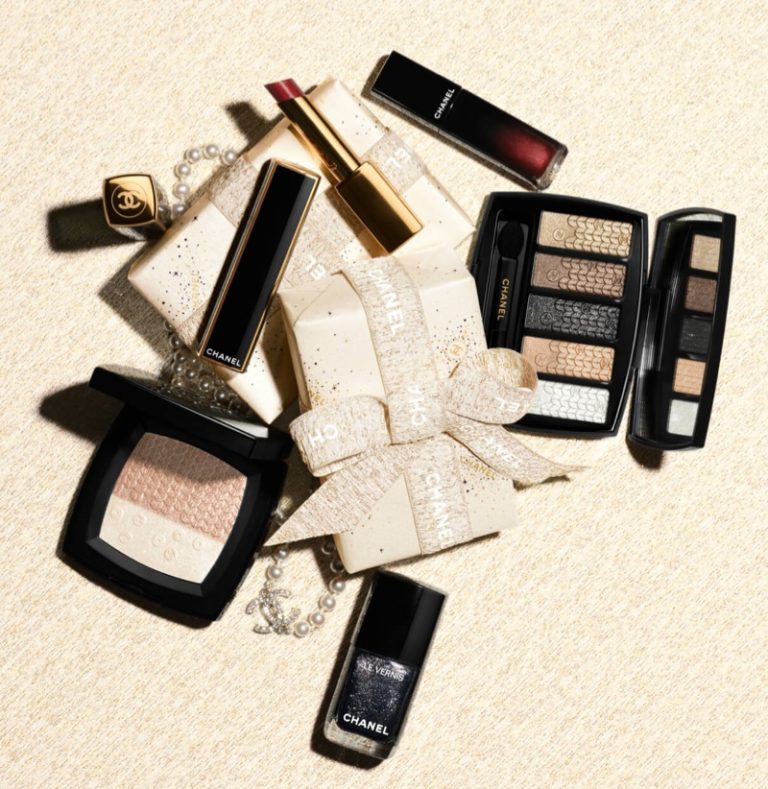 Chanel Makeup Holiday 2023 Art Deco Glamour