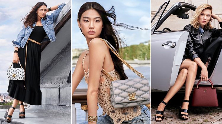 Louis Vuitton Fall 2021 Dauphine Bag Campaign by Steven Meisel