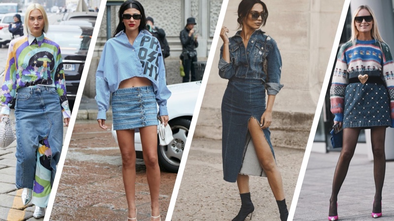 Jean Skirt Outfits: 12 Looks for Any Occasion