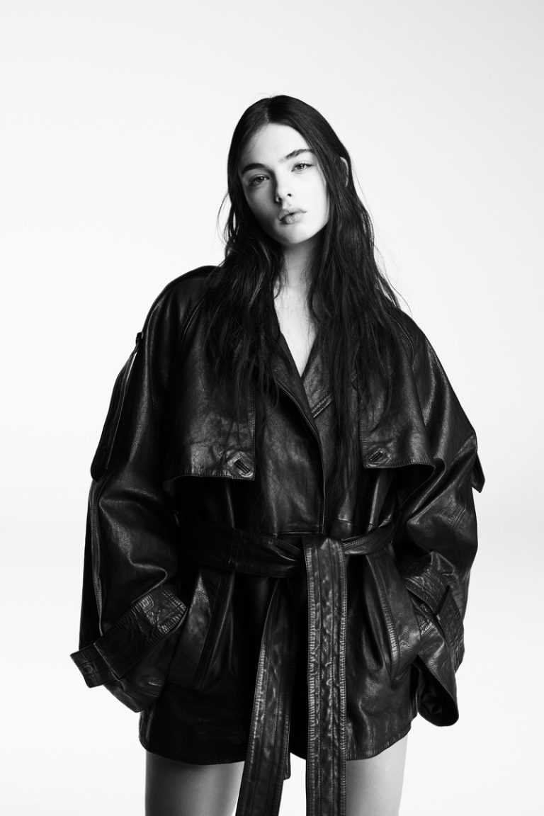 Deva Cassel Takes On Zara's Cool Winter Styles