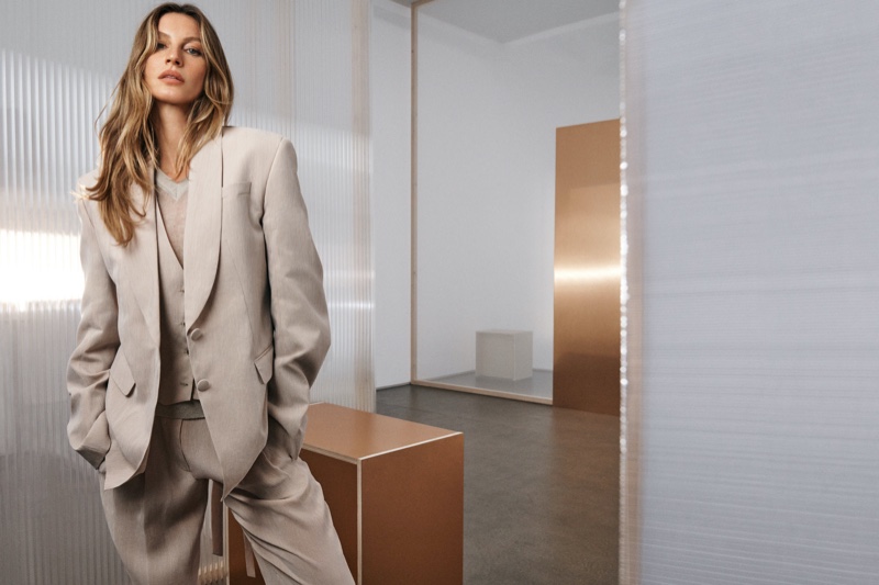 Gisele Bundchen Stands Out in BOSS Spring 2024 Ads