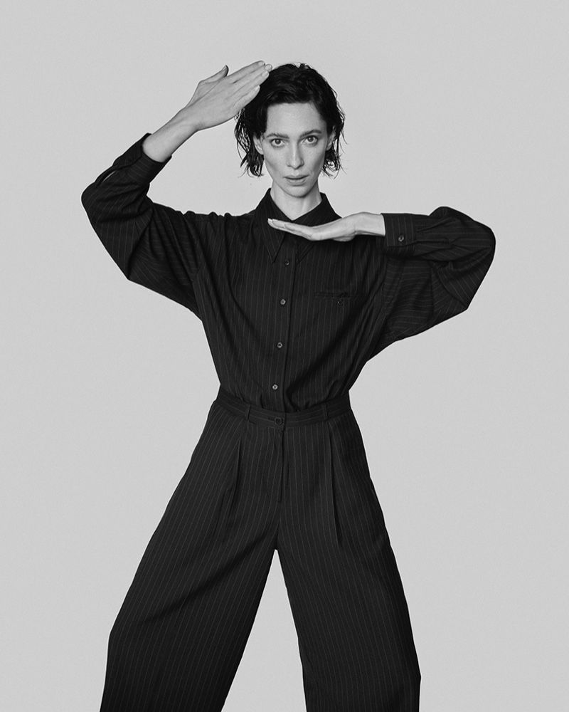 Rebecca Hall Masters the Art of Monochrome for Glass China