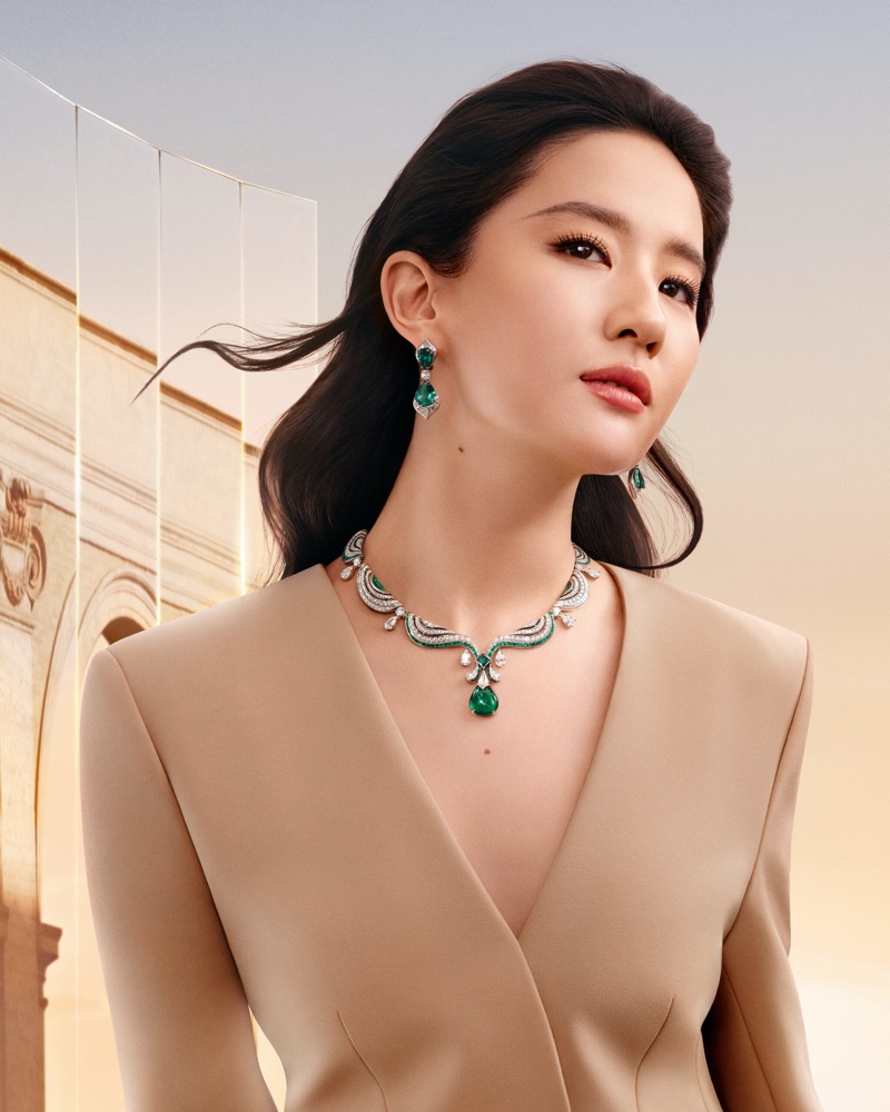 Liu Yifei dazzles for the Bulgari Eternally Reborn campaign.