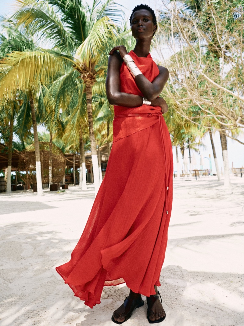 Massimo Dutti Harnesses the Power of Red Fashion for Summer