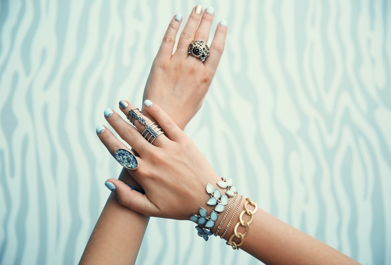 Styling Bracelets with Rings