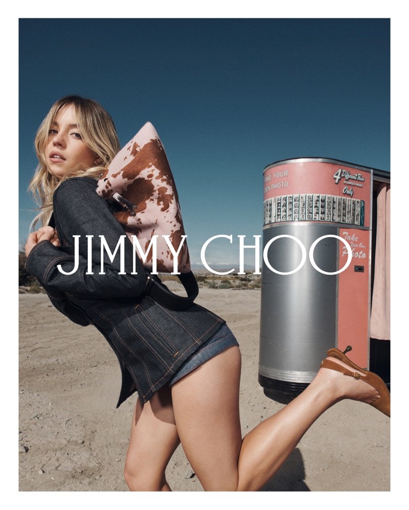 Sydney Sweeney Jimmy Choo Summer 2024 Ad Campaign