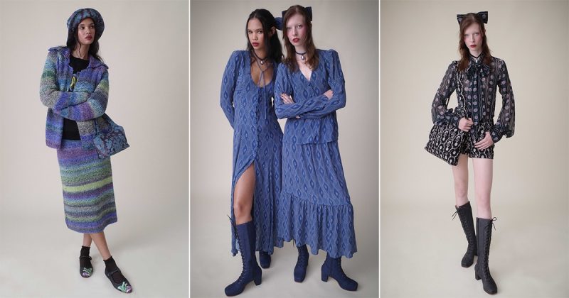 Anna Sui Resort 2025: A Blue Moment