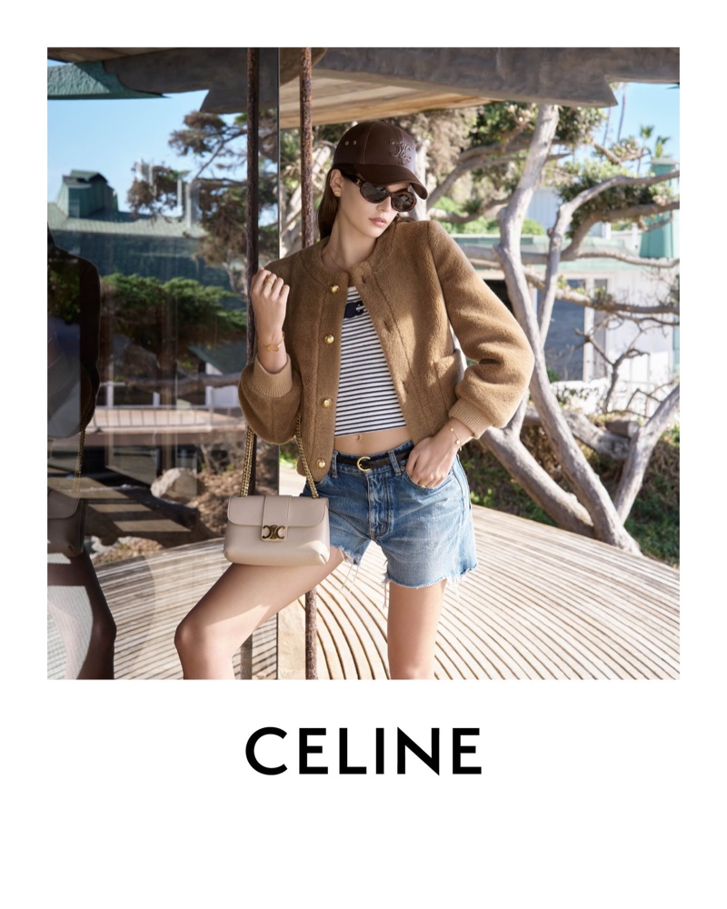 Kaia Gerber & Celine Bring California Cool to 2024 Ad