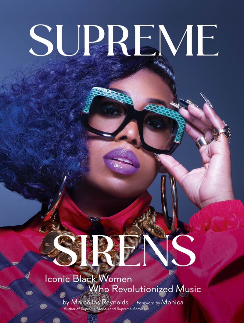 Missy Elliott on the cover of Supreme Sirens.