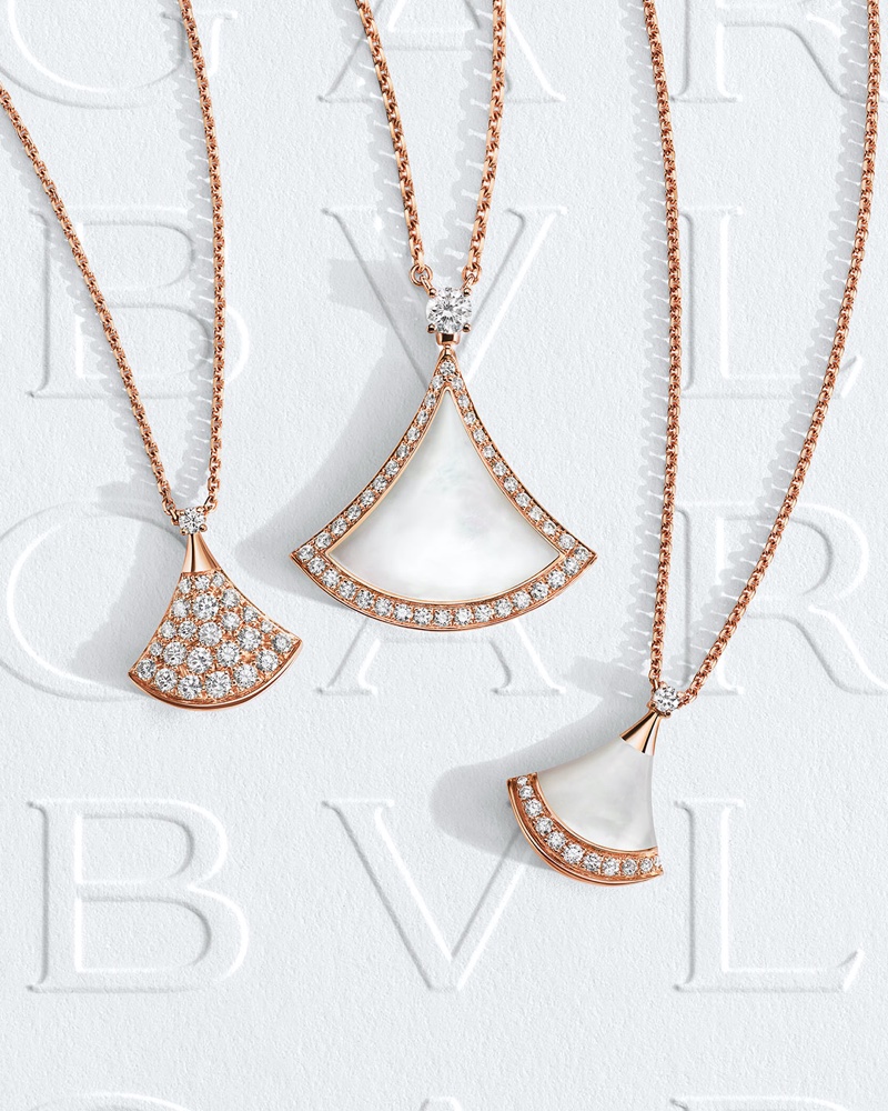 A look at Bvlgari's Diva's Dream pendant designs.