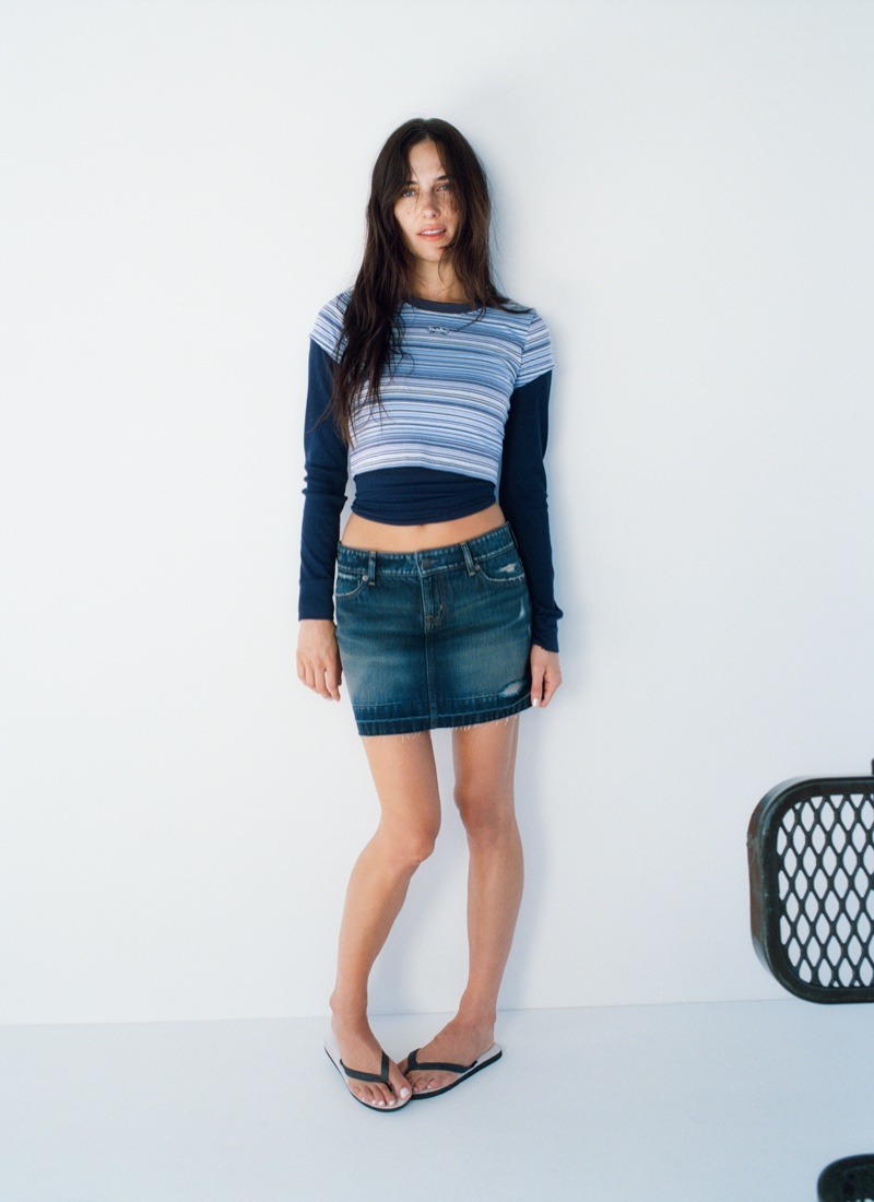 Devon Lee Carlson gets casual in the Gap x Madhappy collaboration.