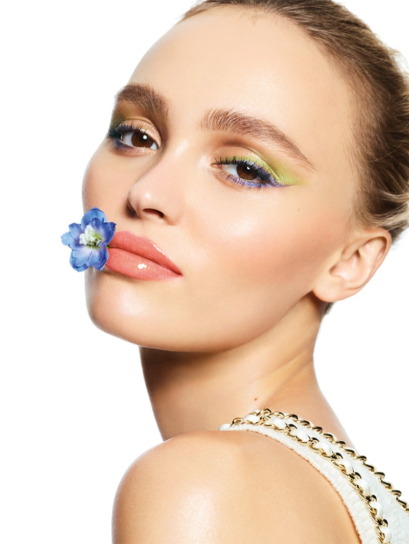 Lily-Rose Depp Chanel Makeup Summer 2024 Ad