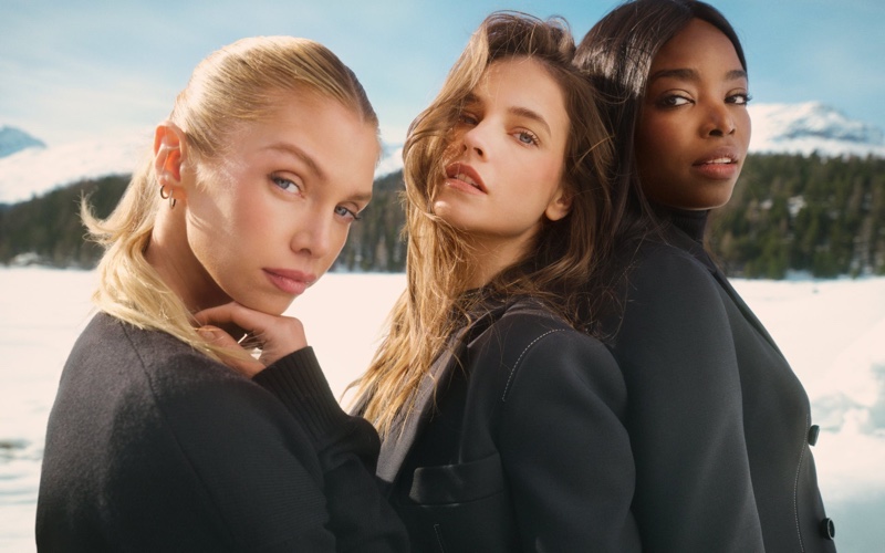 Stella Maxwell, Barbara Palvin, and Maria Borges star in Ports 1961's fall-winter 2024 campaign.