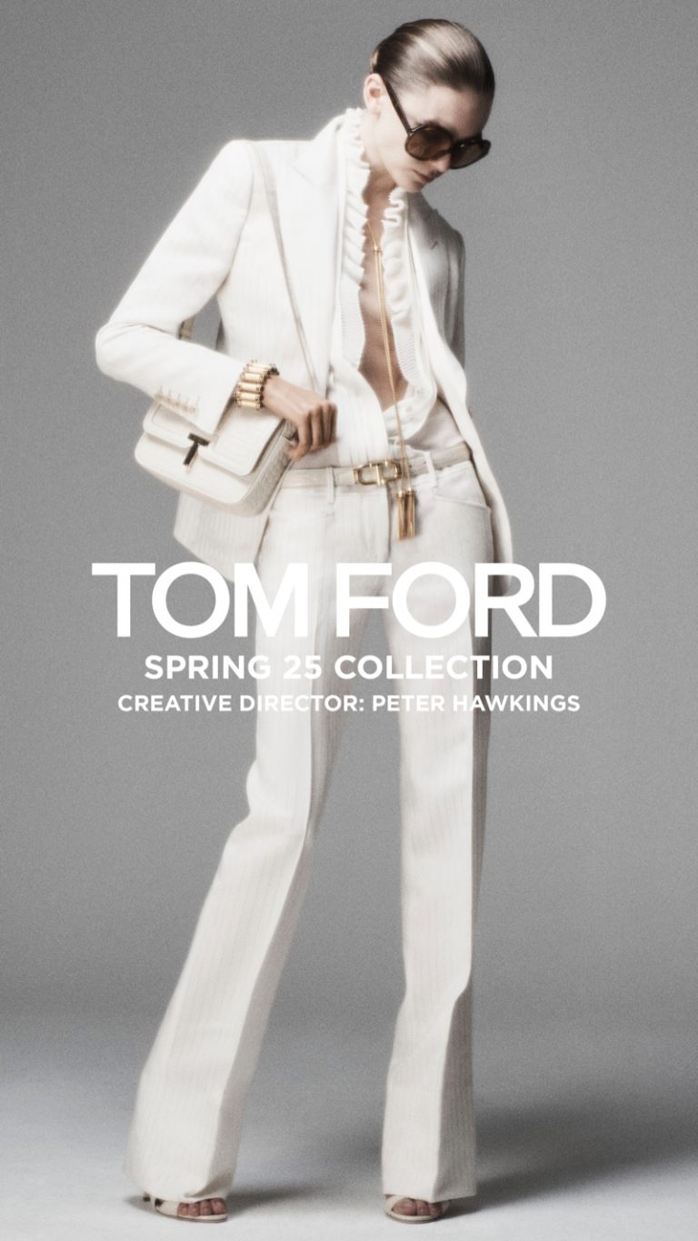 Tom Ford Resort 2025 Delivers the Ultimate Chic Vibes