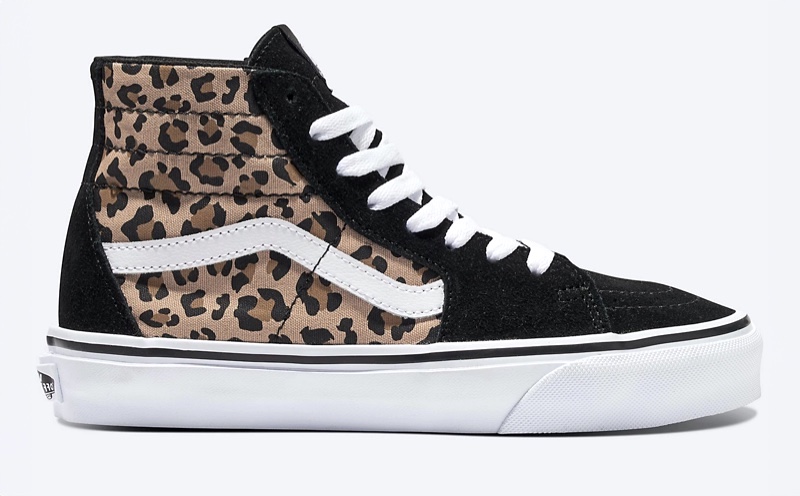 Vans Sk8-Hi Tapered Shoe Animal Print Sneaker Trend