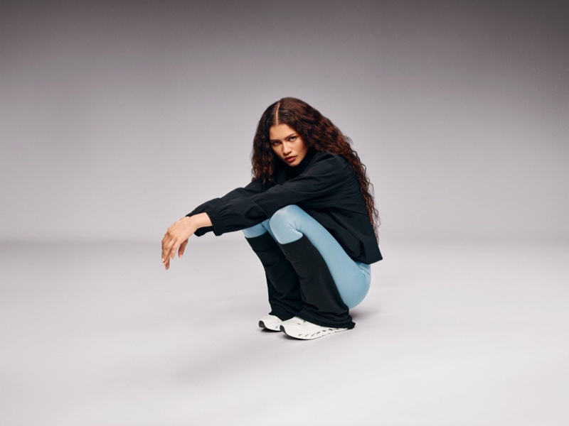 Actress Zendaya brings a cool appeal to On's designs.