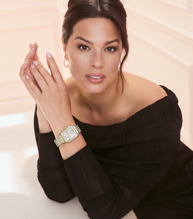 Ashley Graham Michele Watches 2024 Ad