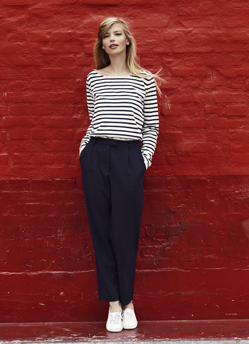 Breton Stripes French Girl