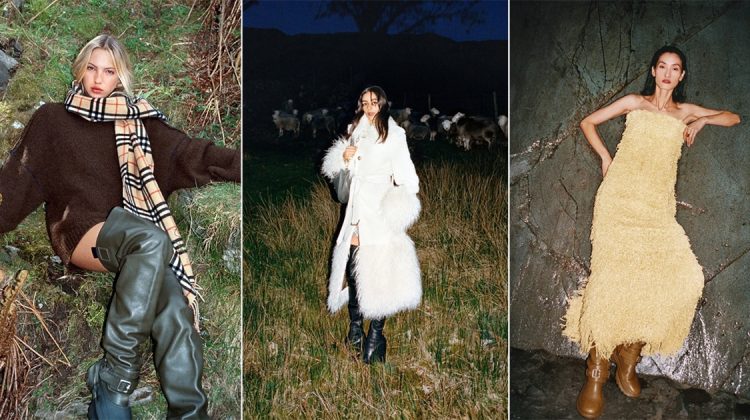 Burberry Goes Into Nature with Winter 2024 Campaign