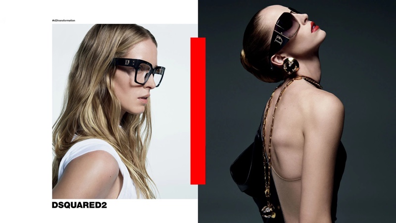 Dsquared2 showcases its fall-winter 2024 eyewear collection.