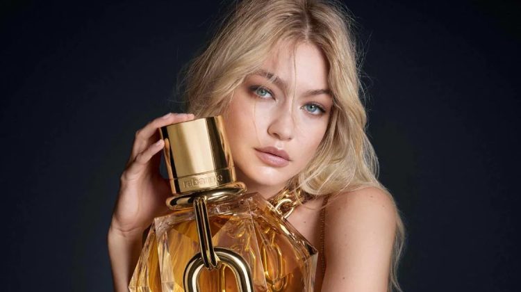 Gigi Hadid Wows in Rabanne’s Million Gold Perfume Ad