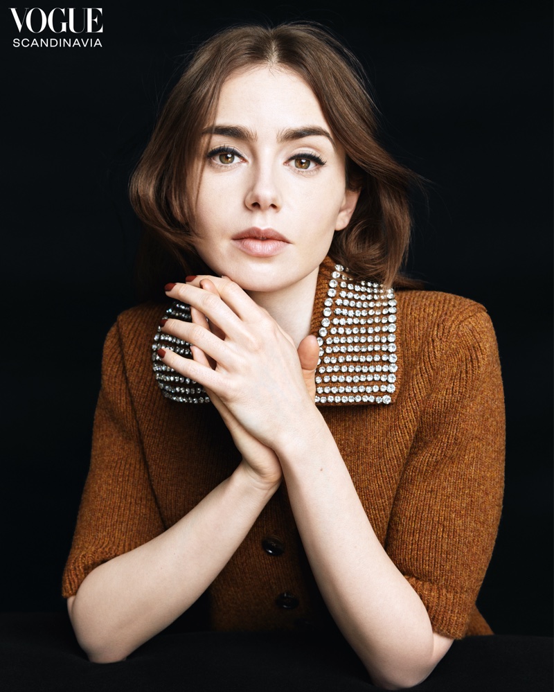 Lily Collins. Photo: Desiree Mattsson / Vogue Scandinavia