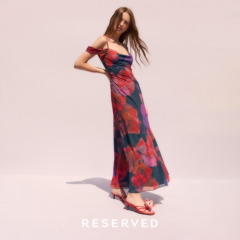 Reserved is in full bloom with with its dreamy summer 2024 dresses.