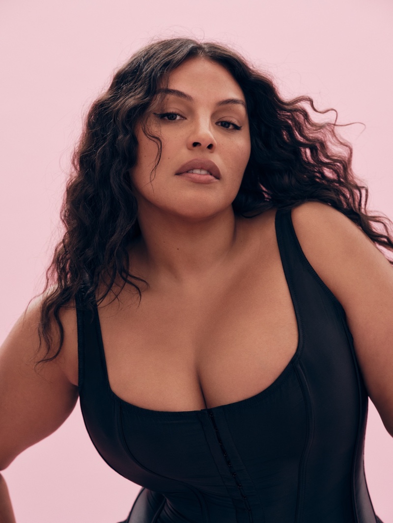 Paloma Elsesser enchants for Victoria's Secret's Bombshell scent.