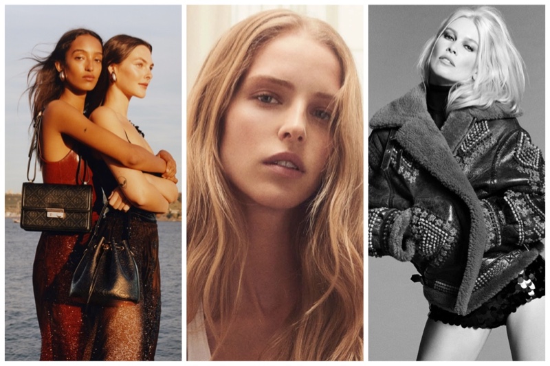 Week in Review: Tory Burch's fall 2024 campaign, Abby Champion for Calvin Klein Underwear summer 2024, and Claudia Schiffer fronts Ermanno Scervino spring 2024 campaign.