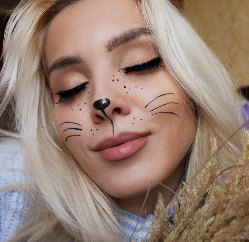 Cat Makeup Halloween Look