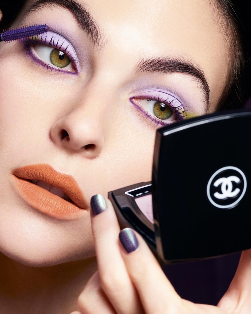 Chanel Makeup spotlights purple shades with its fall 2024 collection.