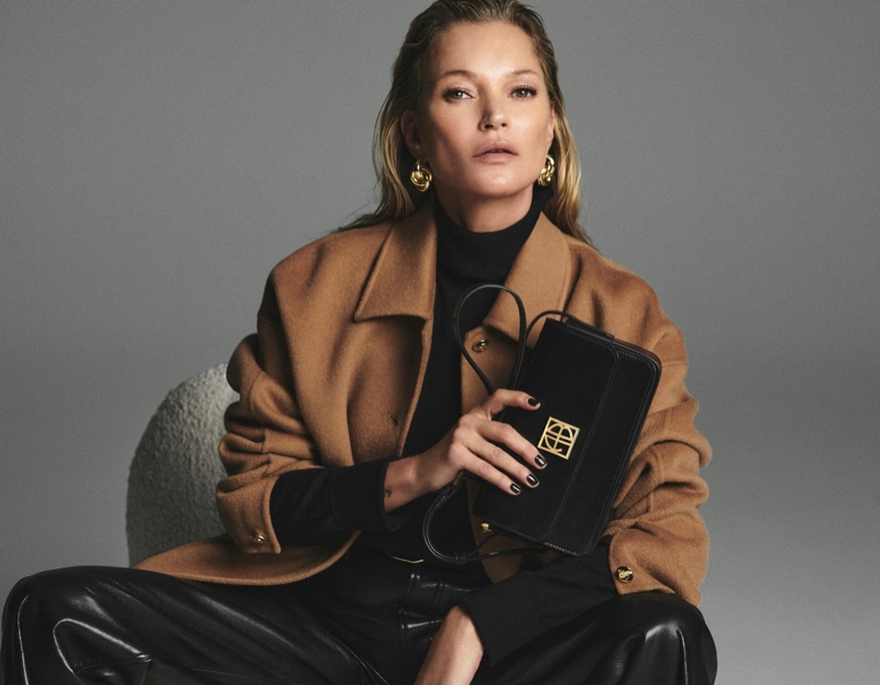 Kate Moss Anine Bing Fall 2024 Ad Campaign