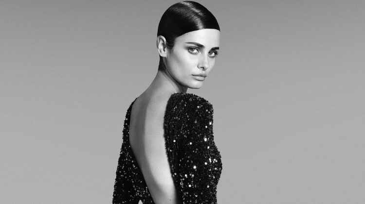 Taylor Hill Enchants in Elisabetta Franchi’s Fall 2024 Ad