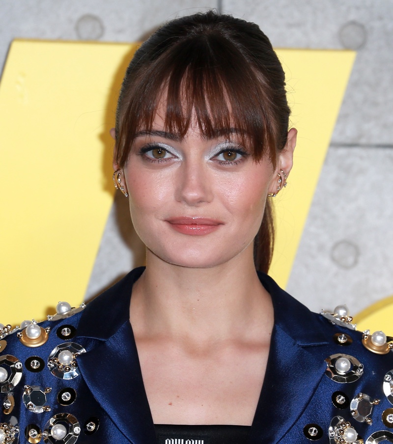 Wispy Bangs Ponytail Ella Purnell