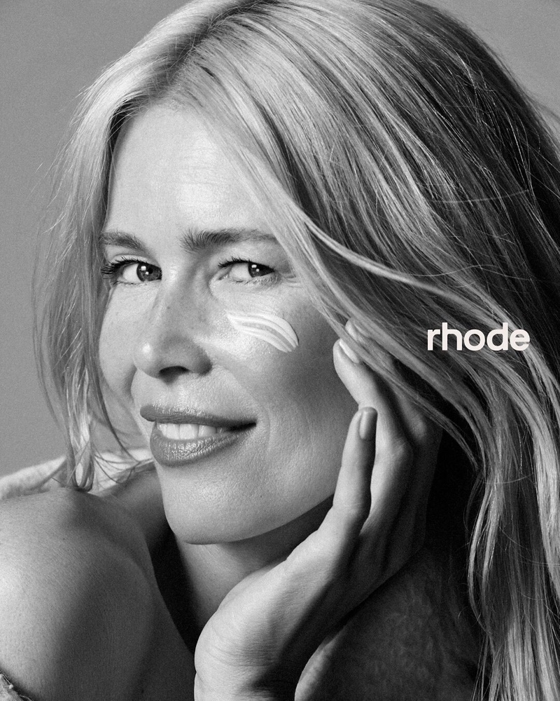 Claudia Schiffer Rhode Skin 2024 Ad