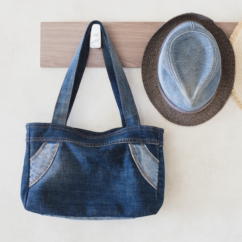 Denim Bag Material