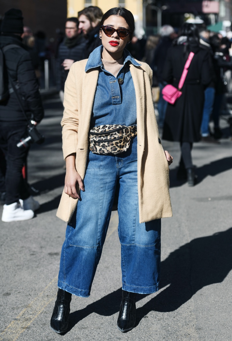 Denim Jumpsuit Jacket Outfit