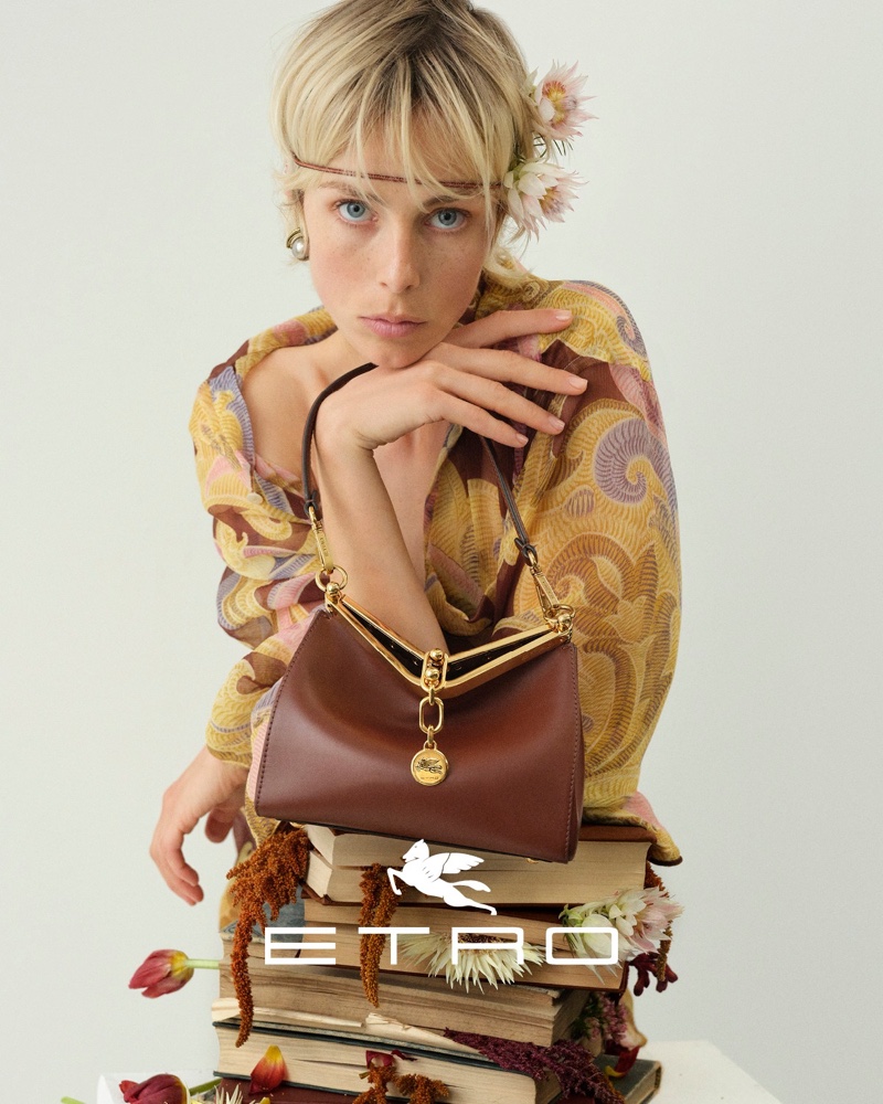 Etro Vela Bag Fall 2024 Campaign