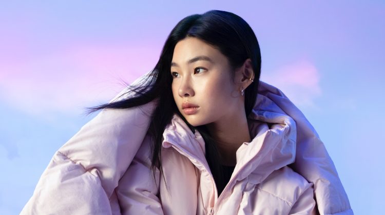 Hoyeon Embraces Winter in adidas’ New Down Parka