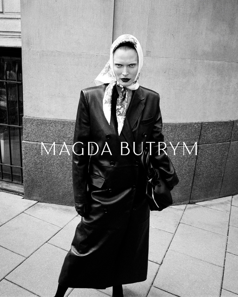 Magda Butrym sets its 10th anniversary campaign on the streets of Warsaw.