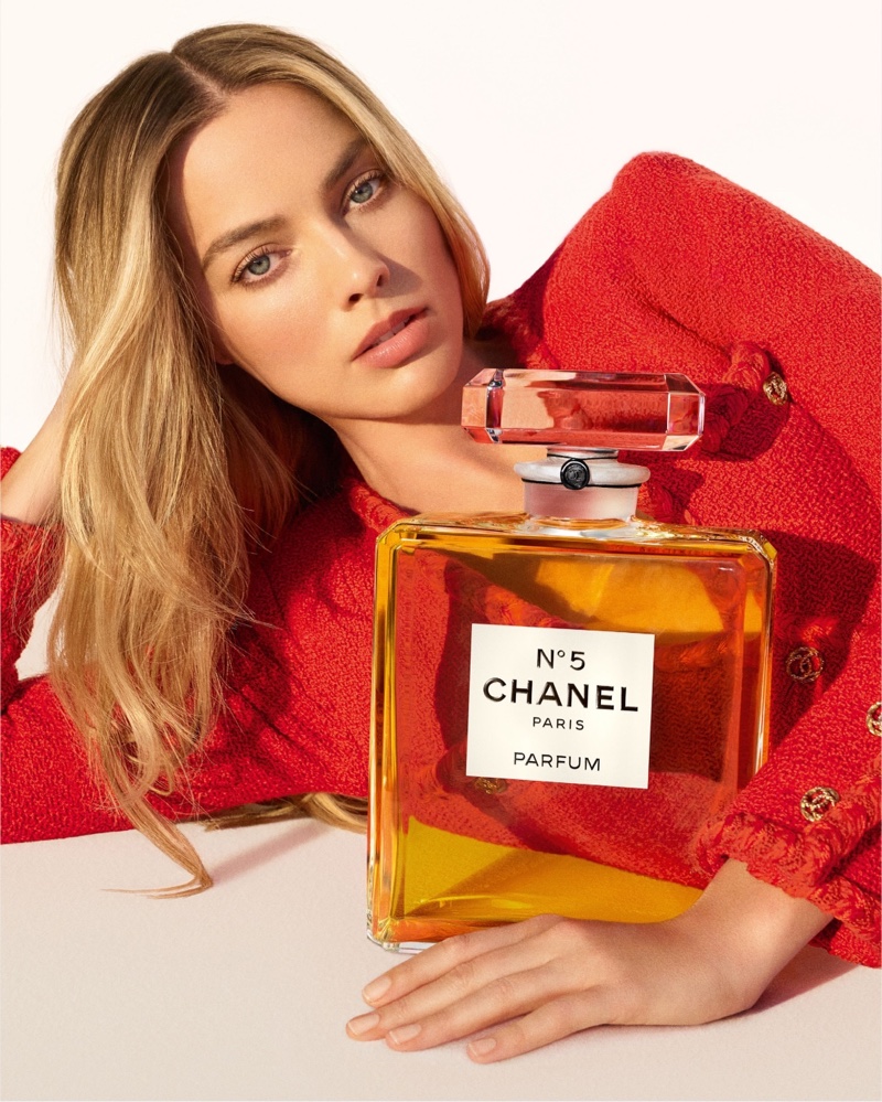 Margot Robbie Chanel No 5 Perfume Ad