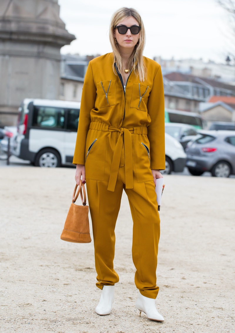 Monochrome Jumpsuit Outfit